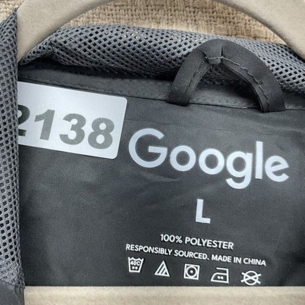 Nwot Google Google Cloud Fullzip Weathertec Rainc… - image 2